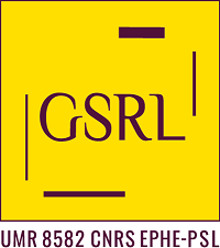 Programme du séminaire interne du GSRL 2022-23